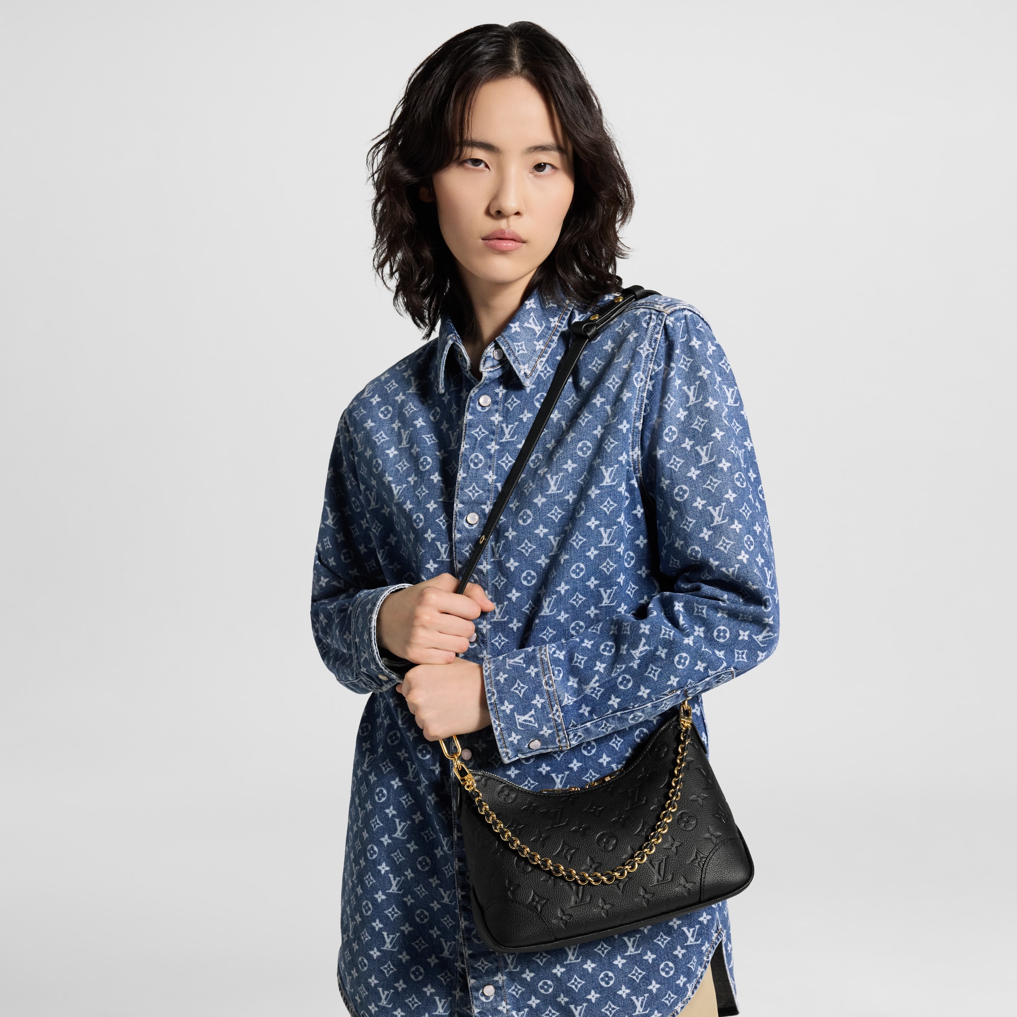 Boulogne PM Monogram Empreinte Leather - Women - Handbags | LOUIS